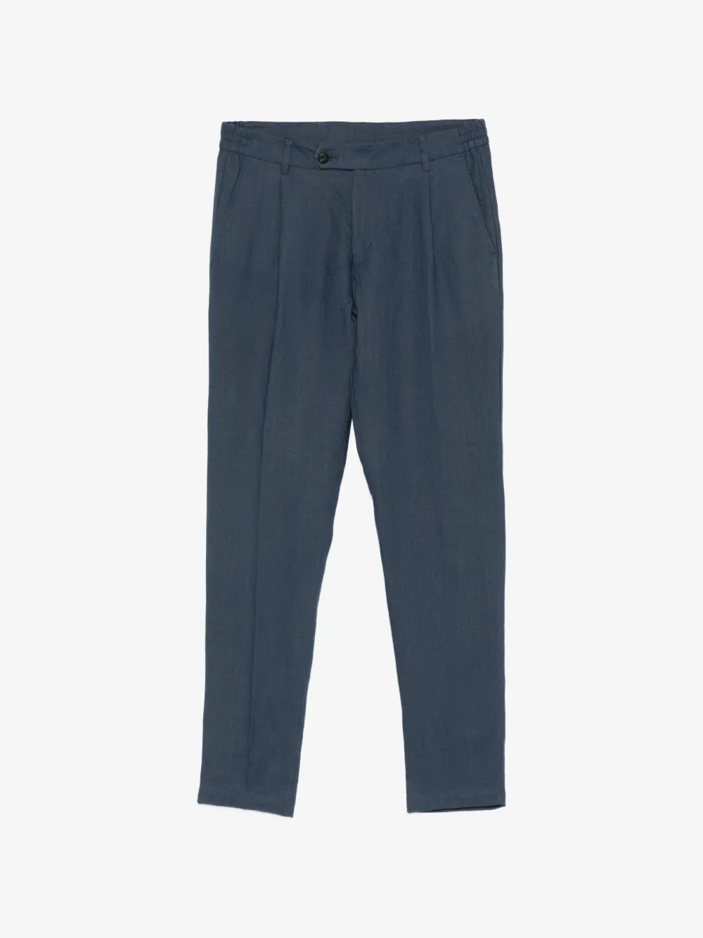 Eleventy pleated linen trousers | Blue | Image 1