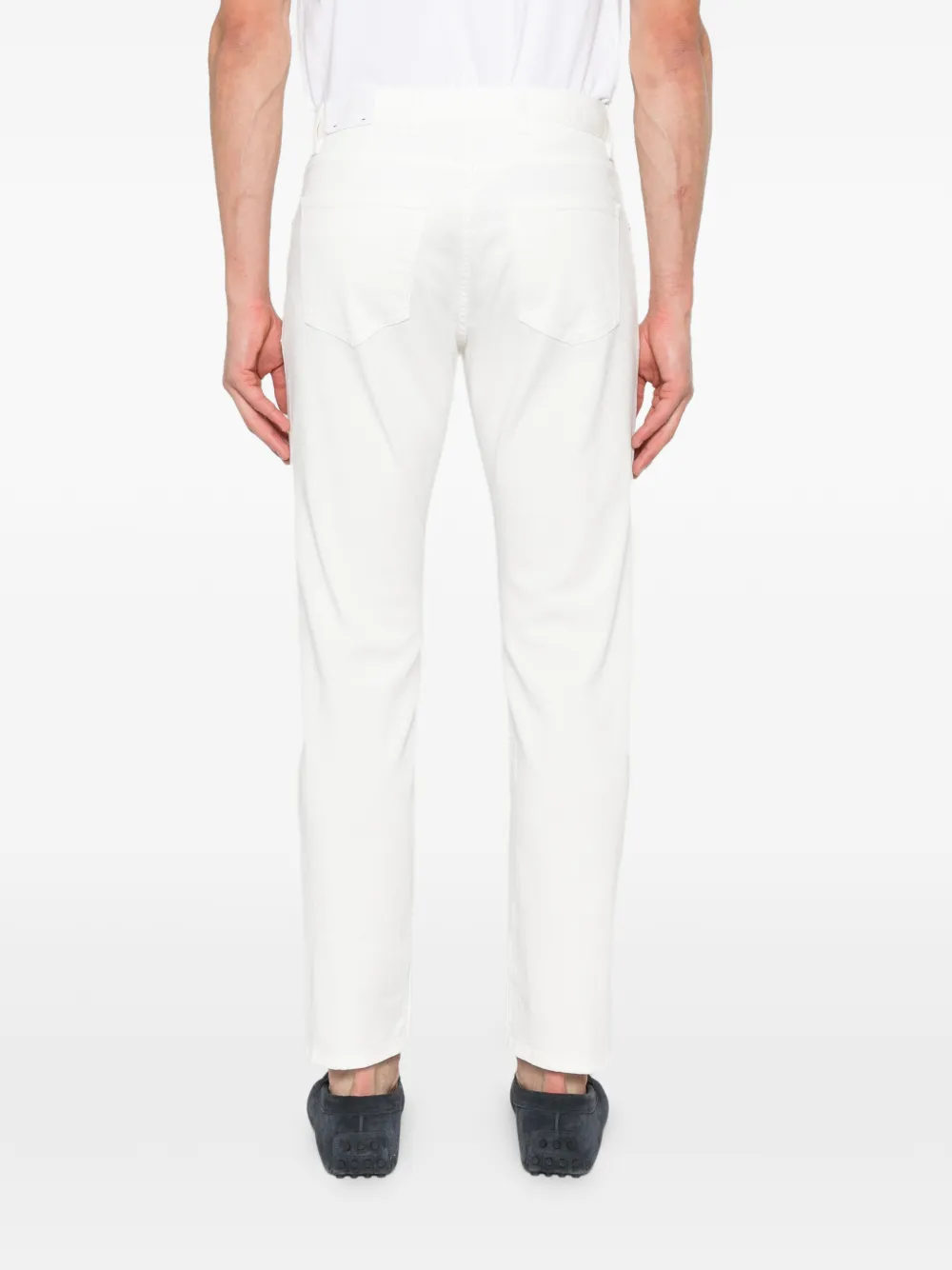Eleventy Jeans met vijf zakken Wit