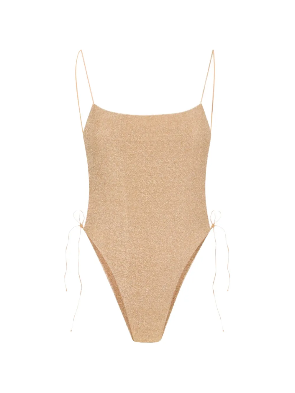 Oséree Lumière open-back swimsuit - Toni neutri