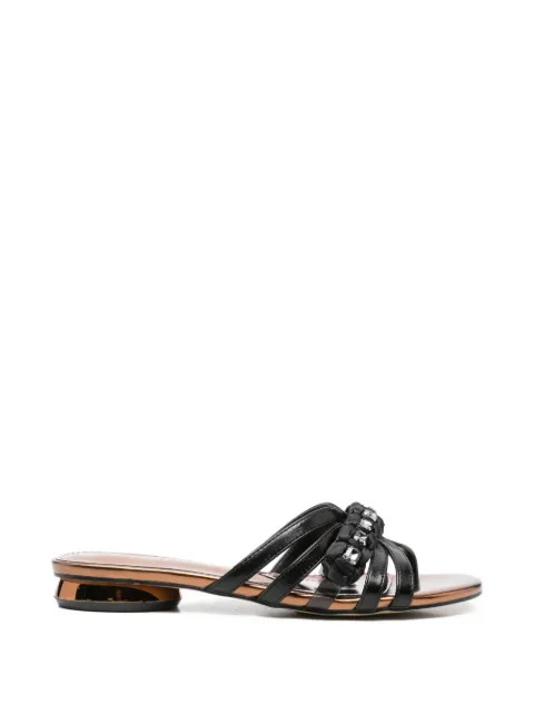 CAFèNOIR crystal-embellished sandals