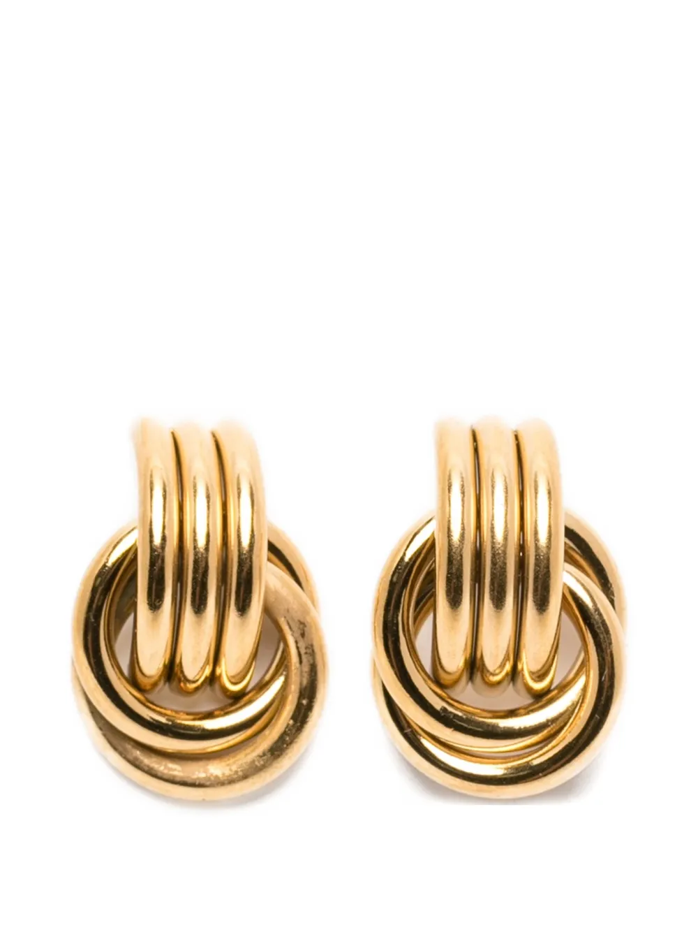 Heaven Mayhem knot earrings - Oro