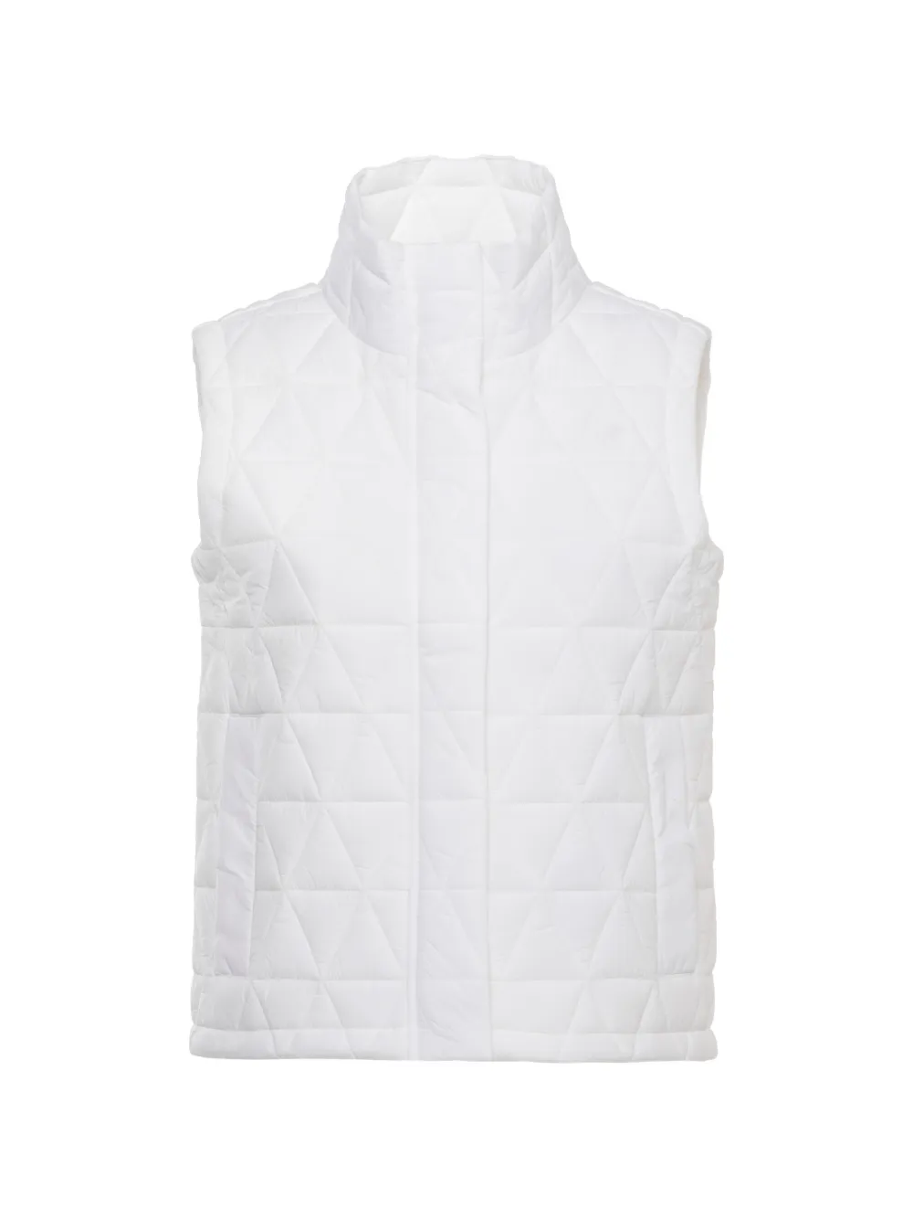 K-Way quilted sleeveless gilet - Bianco