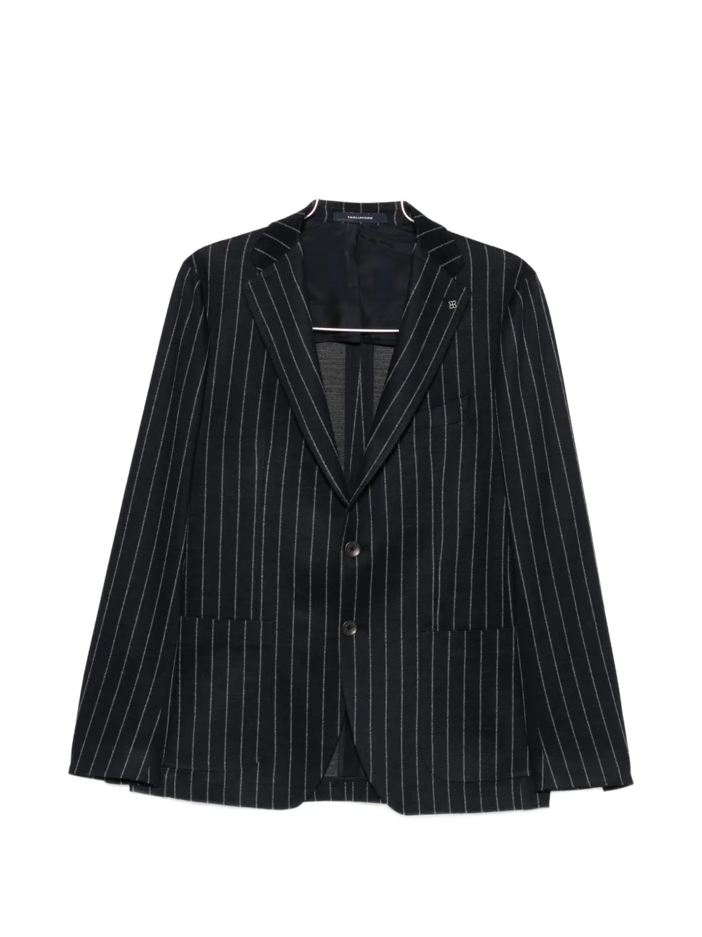 Tagliatore striped blazer - Blau