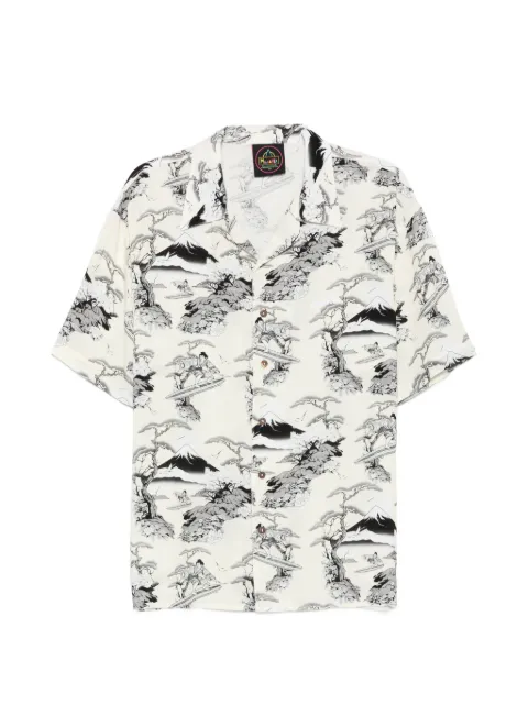 Mauna Kea graphic-print camp-collar shirt