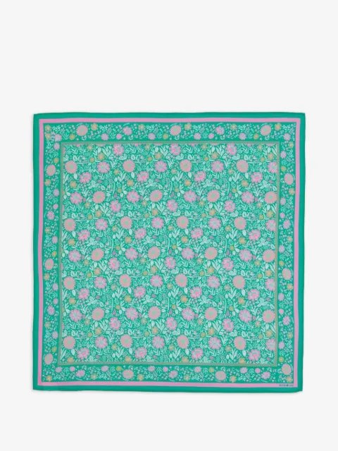 Bonton mascada con estampado floral