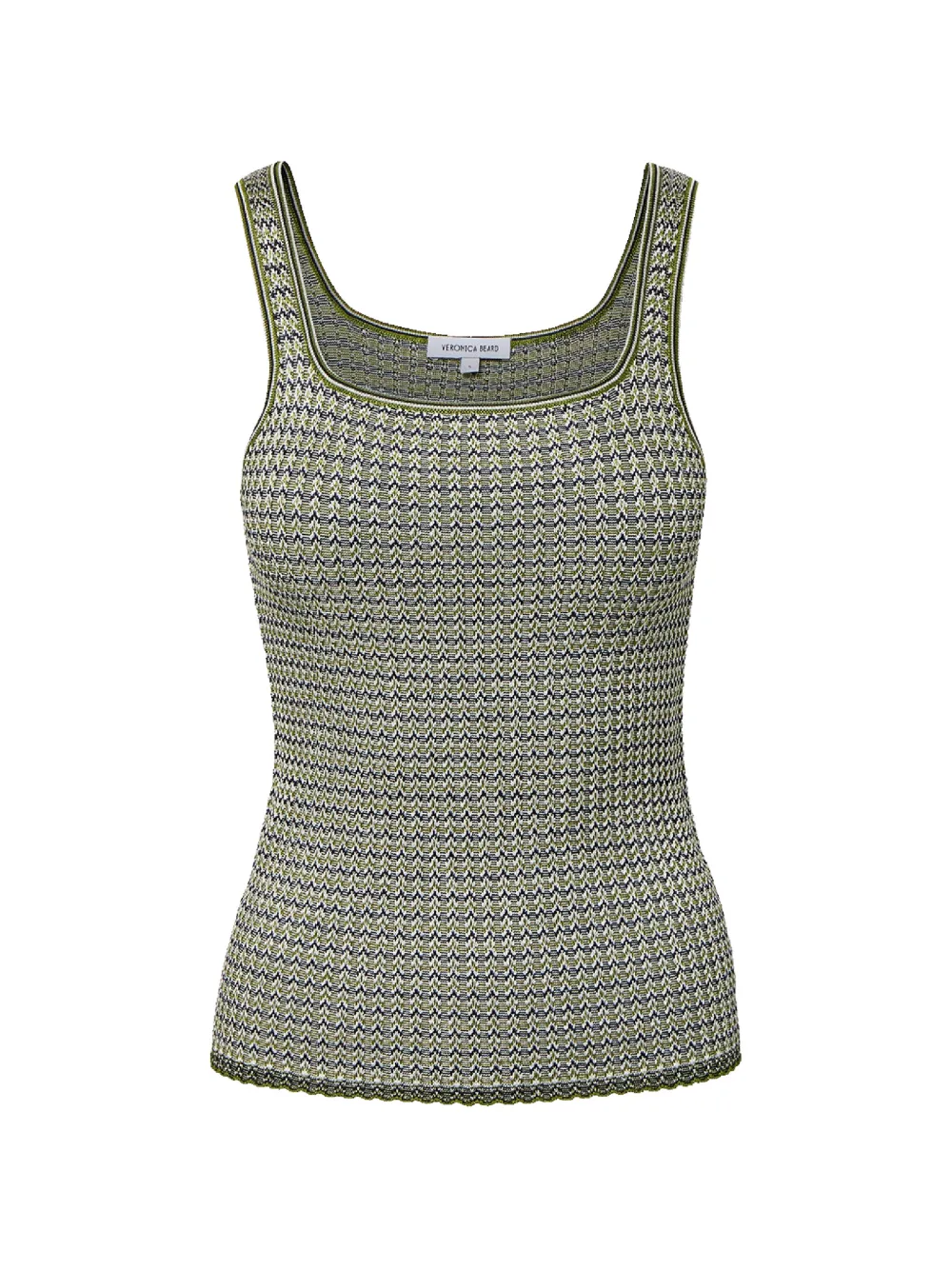Veronica Beard Sandra square-neck tank top - Grün