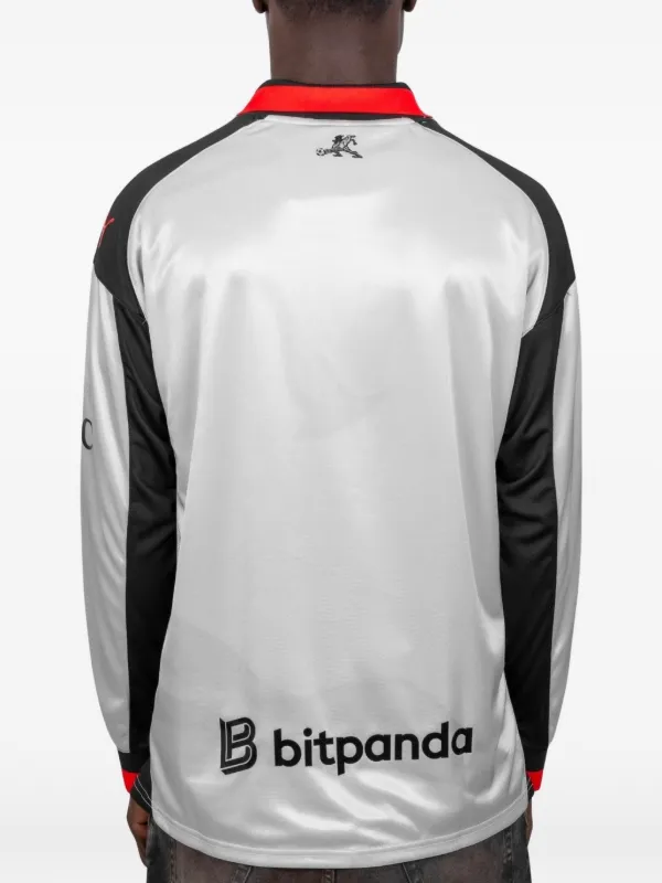 PUMA x AC Milan x Slam Jam long-sleeve T-shirt | Silver | FARFETCH AO