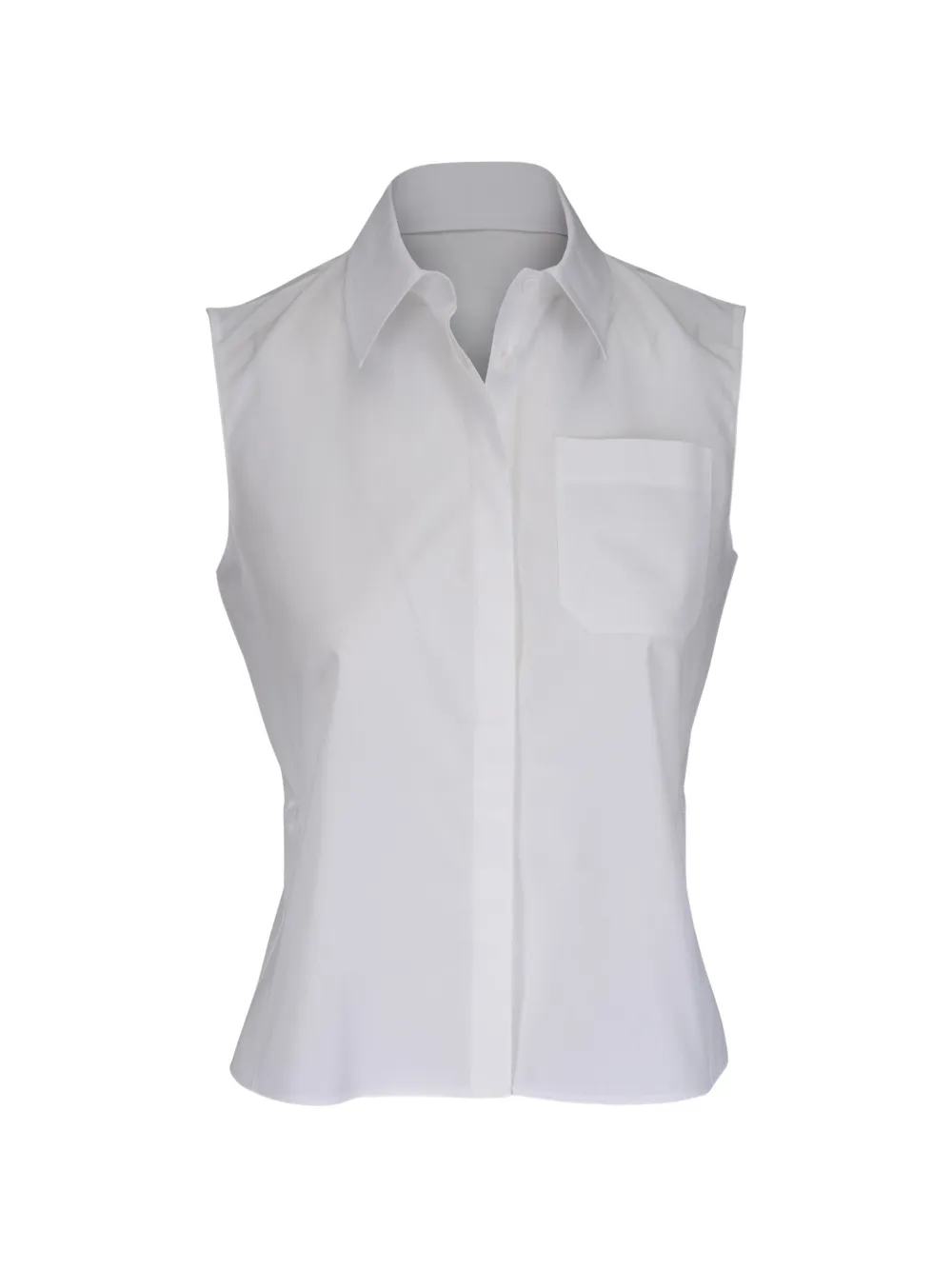 Akris Blusa smanicata - Bianco