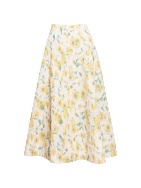 Tanya Taylor Tavia floral skirt