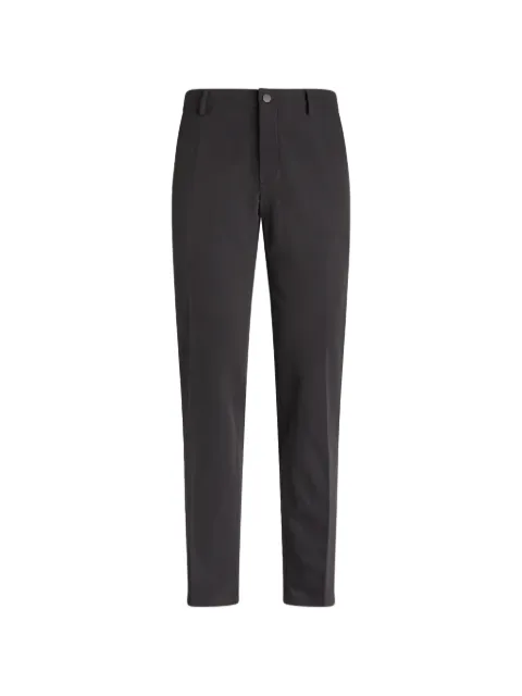 Boggi Milano belt-loops trousers