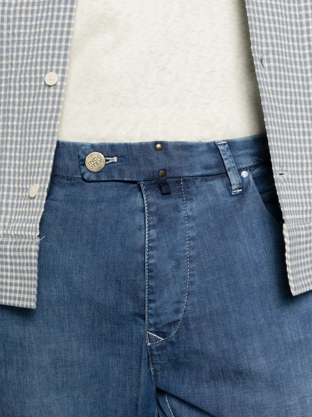Incotex Slim-fit jeans Blauw