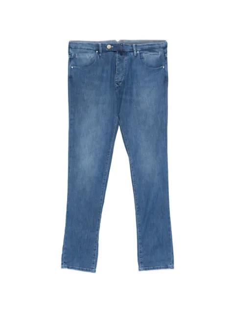 Incotex faded slim-fit jeans
