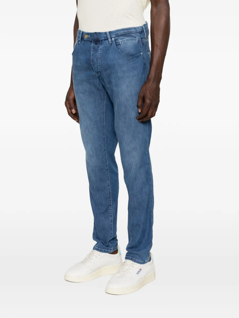 Incotex Slim-fit jeans Blauw