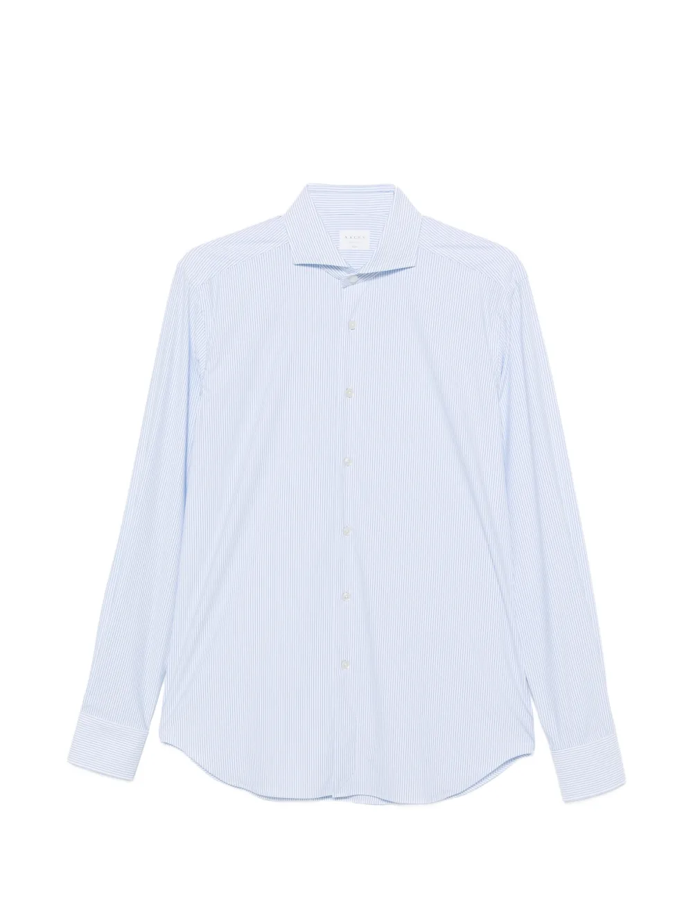 Xacus striped long-sleeve shirt - Bianco
