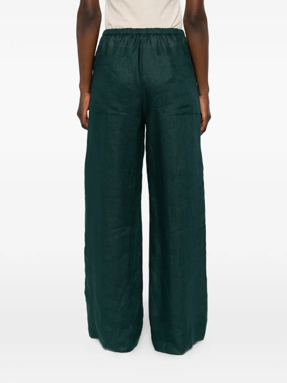 Liviana Conti Donna broek met trekkoord Groen