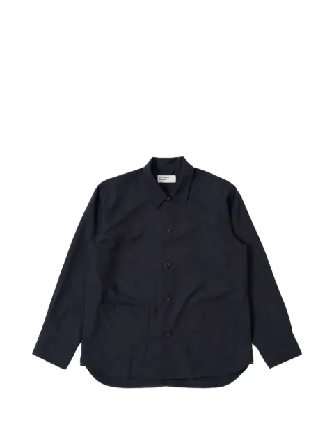Universal Works Travail pocket cotton overshirt