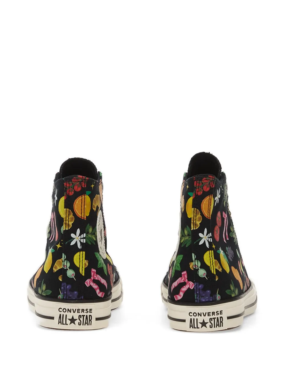 Converse Chuck Taylor All Star floral-print sneakers Zwart