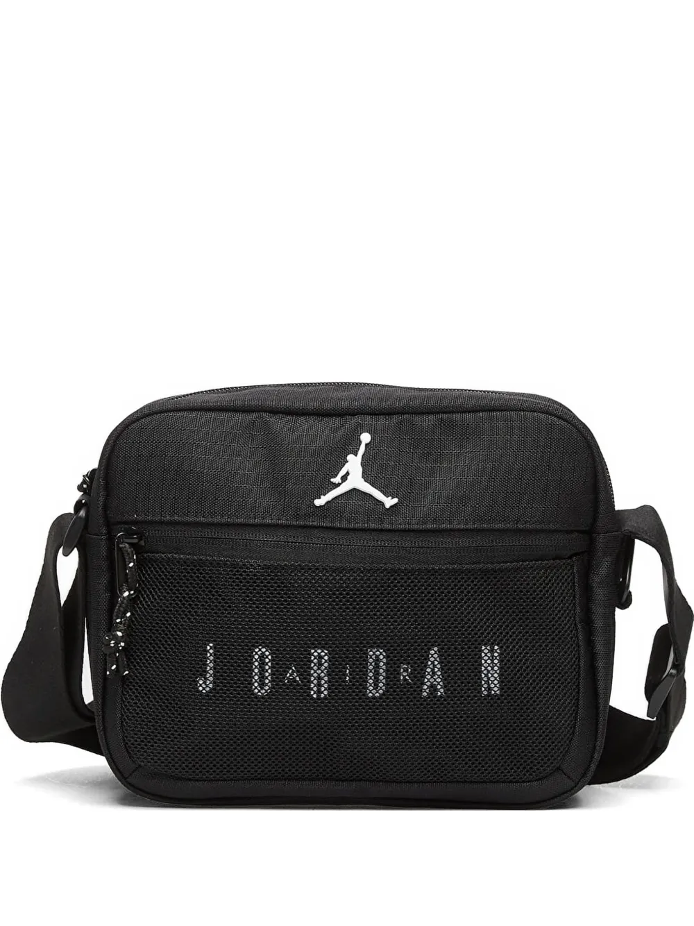 Jordan Borsa messenger con logo - Nero
