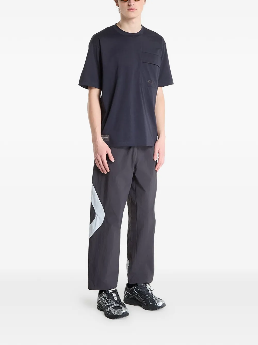 Oakley Fgl Scratch Tee 6.0 T-shirt met borstzak Grijs