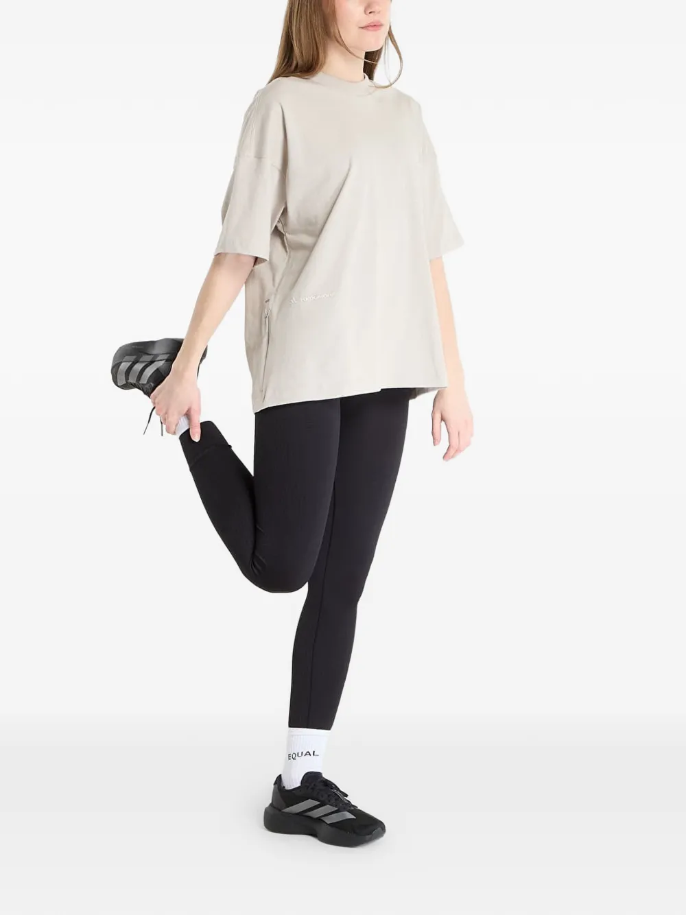 adidas x Hermanos Koumori Adi365 running T-shirt Beige