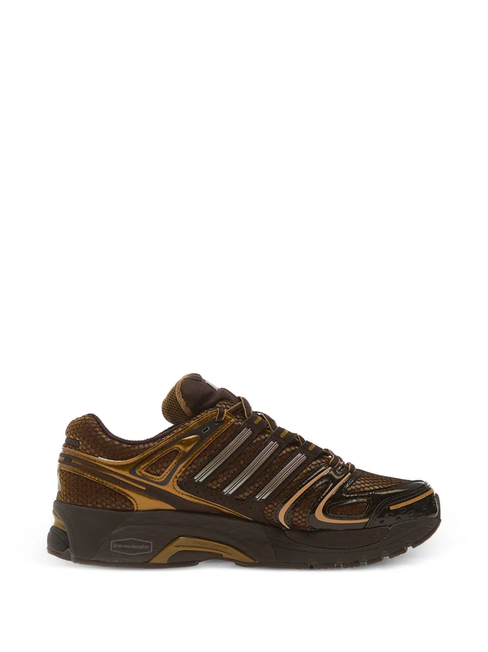 adidas Adistar Control 5 striped sneakers - Marrone