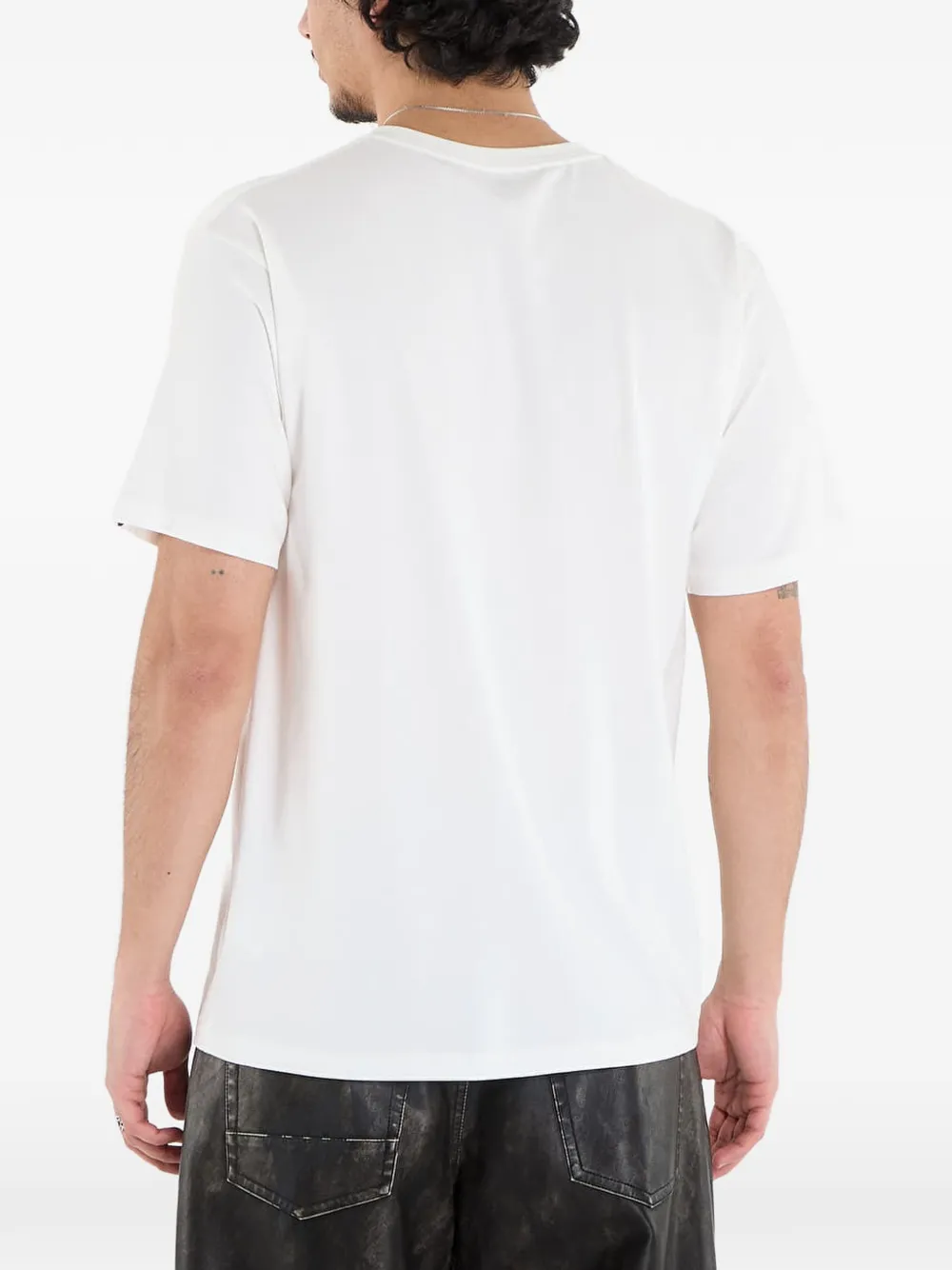 A BATHING APE T-shirt met zak en korte mouwen Wit