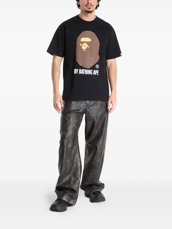 A BATHING APE® By Bathing APE TEE T-shirt | ブラック | FARFETCH JP