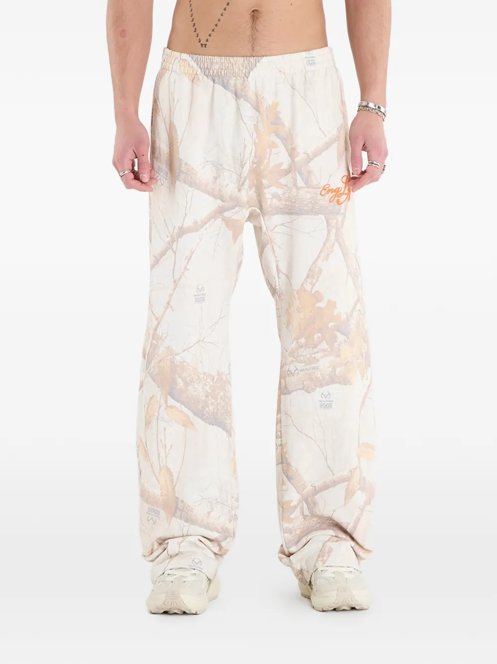 Represent x Apex Realtree EngLAnd printed track pants - Bianco