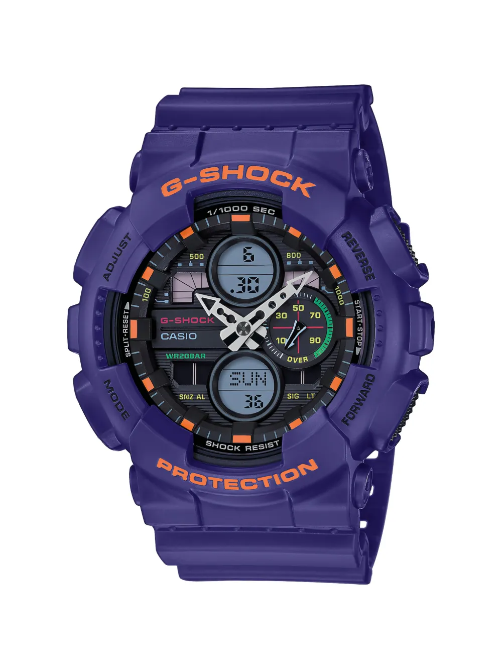Casio G-Shock GA-140-6AER 51.2mm Watch - Nero