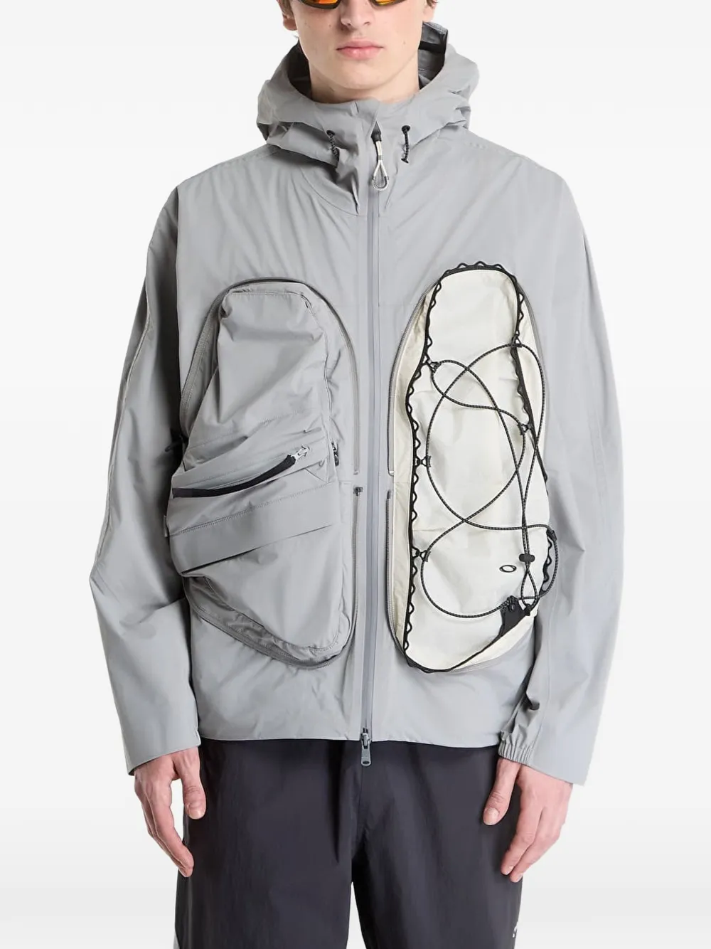 Oakley Latitude Veil Slingpack hooded jacket - Grigio