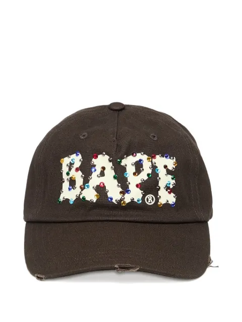 A BATHING APE® color stone panel cap 