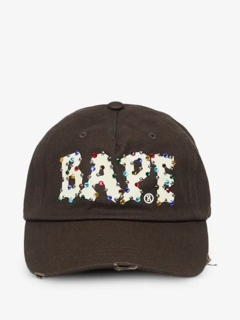 A BATHING APE® color stone panel cap 