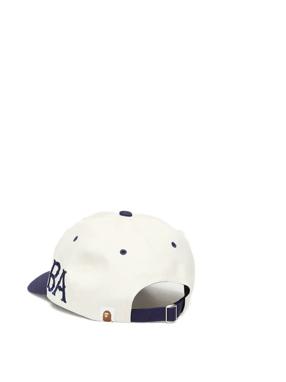 A Bathing Ape Embroidered Cap In White