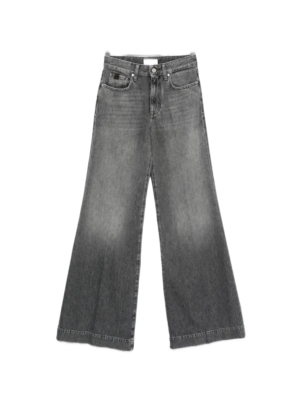 Jacob Cohën Jackie faded-effect wide-leg jeans - Grigio