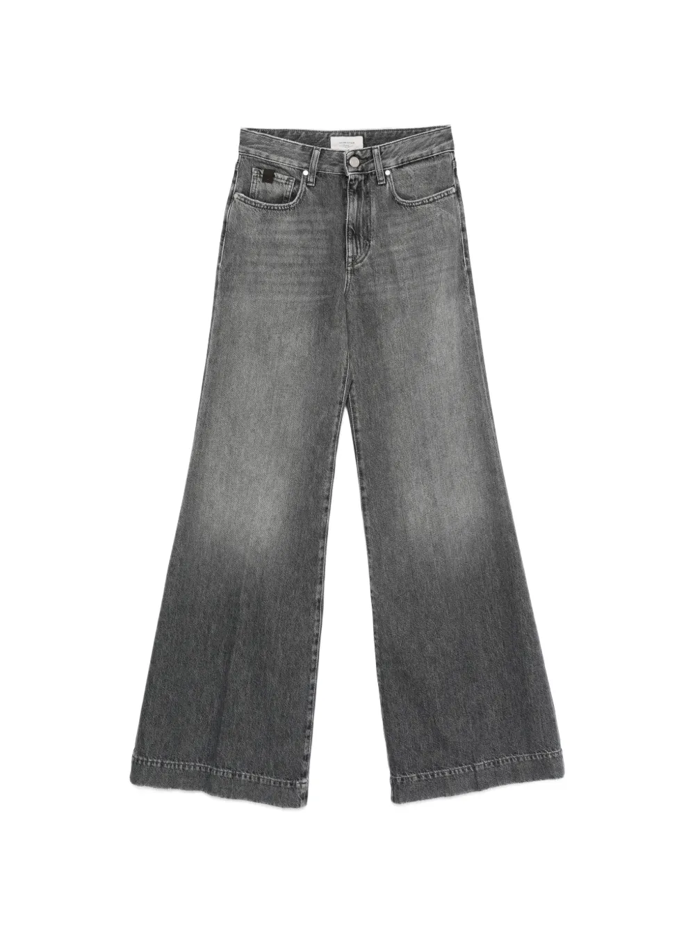 Jacob Cohën Jackie faded-effect wide-leg jeans - Grigio