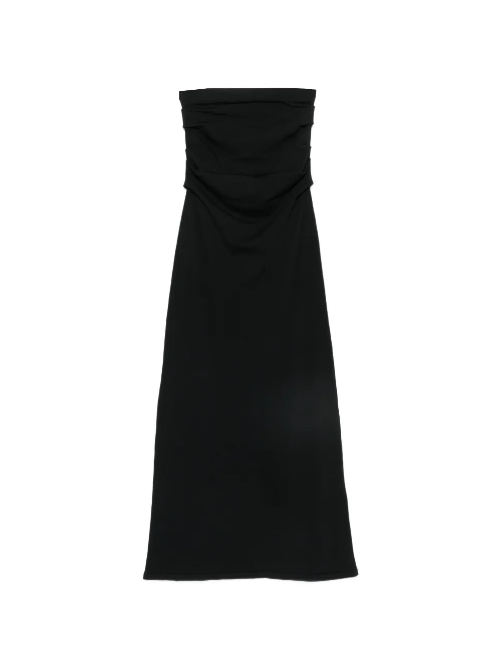 ARMARIUM Pernilla ruched-detail maxi skirt - Nero