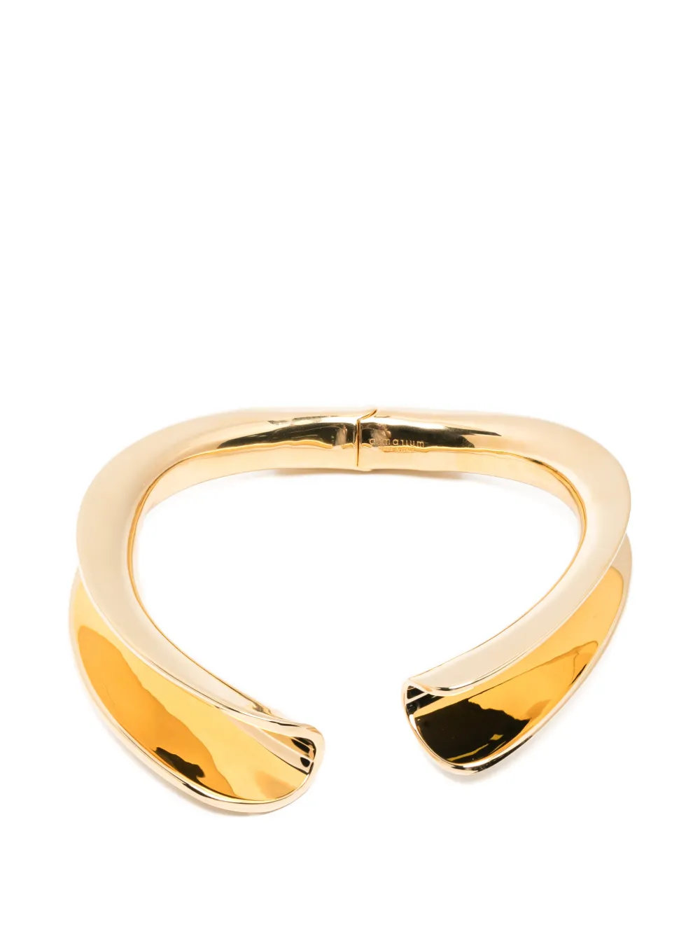 ARMARIUM Torchon sculptural necklace - Oro