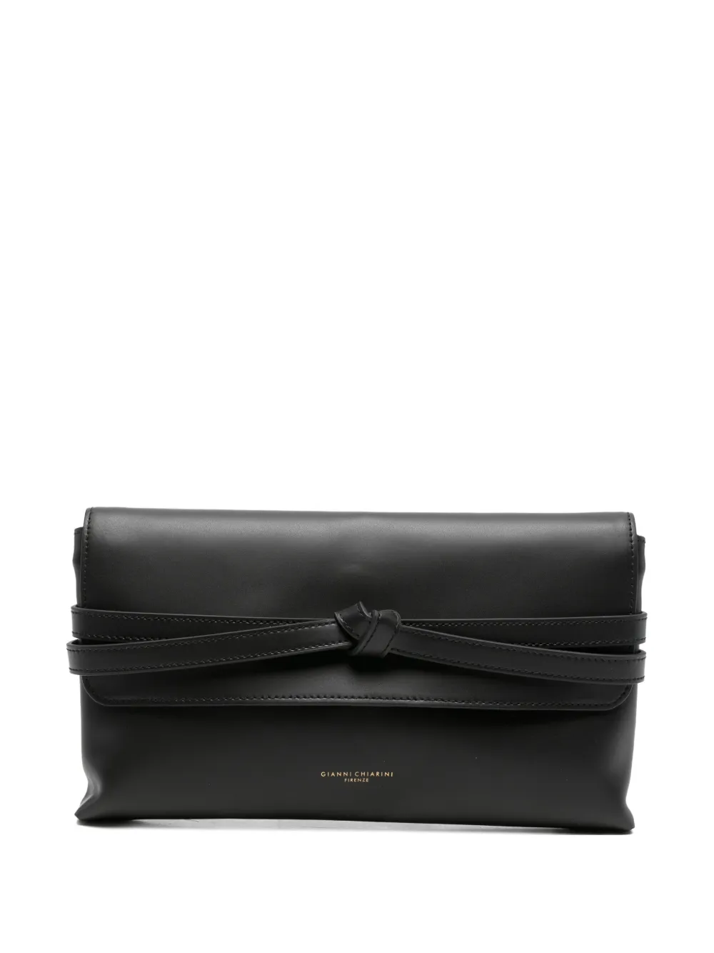 GIANNI CHIARINI Belty clutch bag - Nero