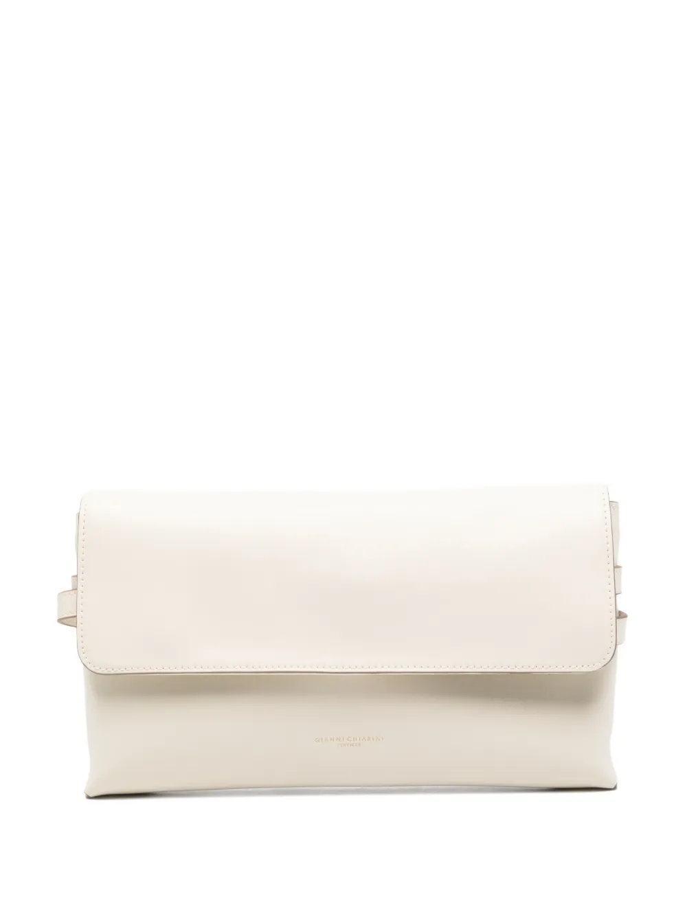 GIANNI CHIARINI Belty clutch bag - Toni neutri