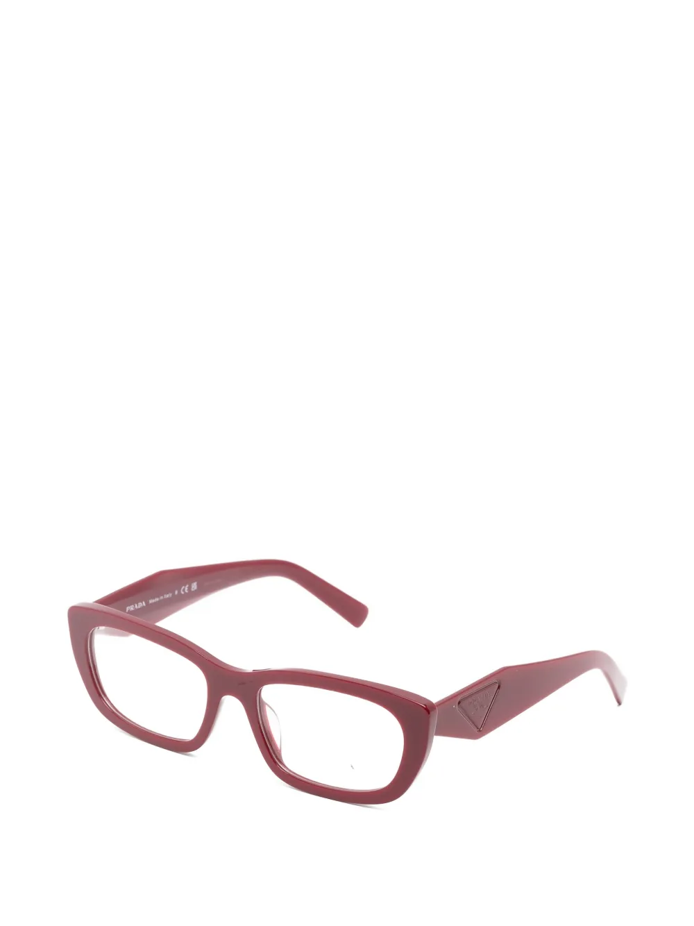 Prada Eyewear Symbole cat-eye bril Rood