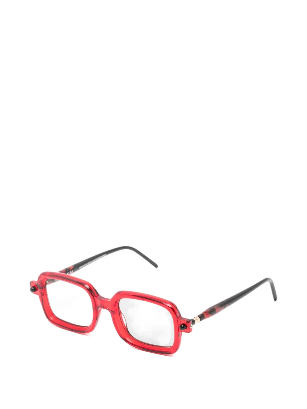 Kuboraum Maske P2 zonnebril met vierkant montuur Rood