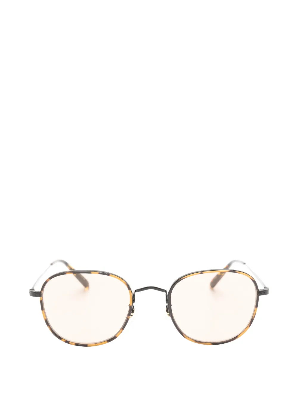 Oliver Peoples Mehr round-frame sunglasses - Marrone