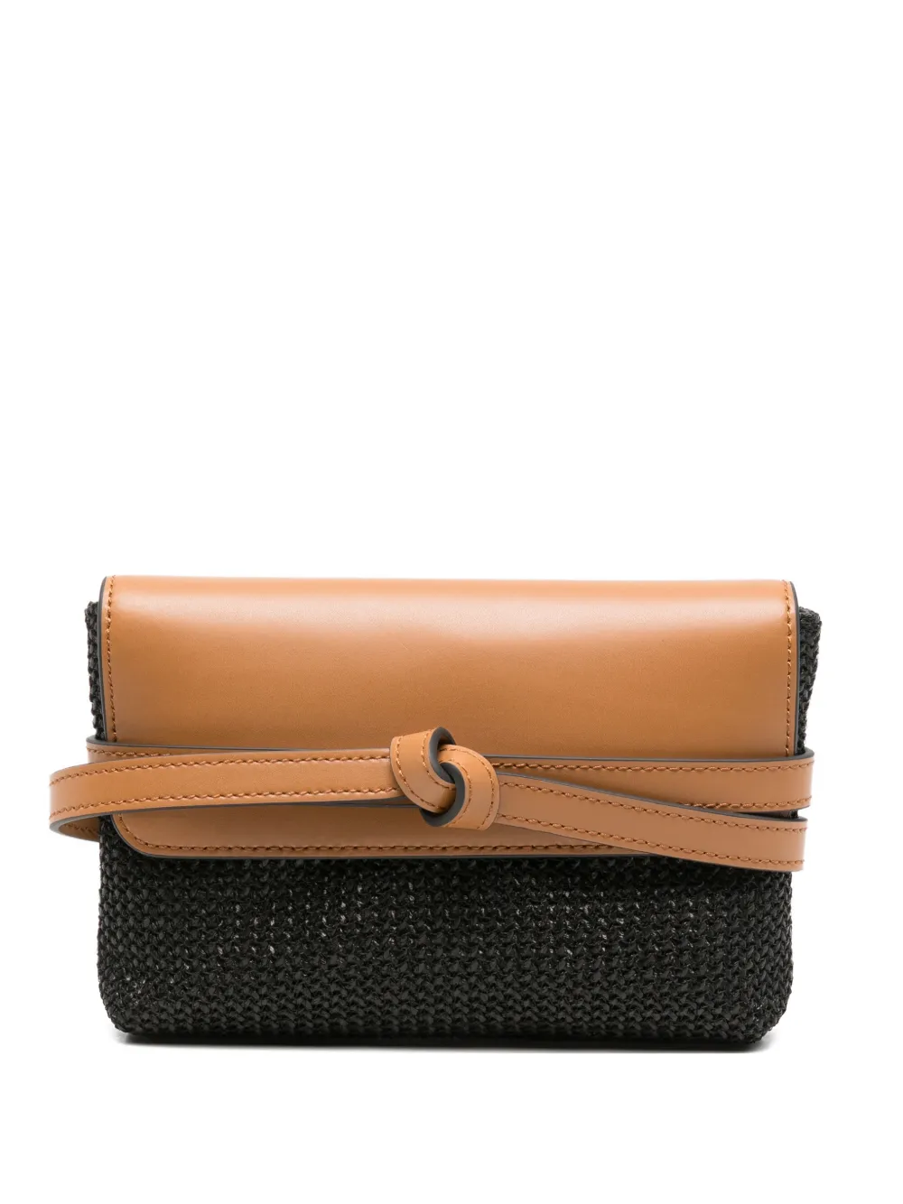 GIANNI CHIARINI Belty clutch bag - Nero