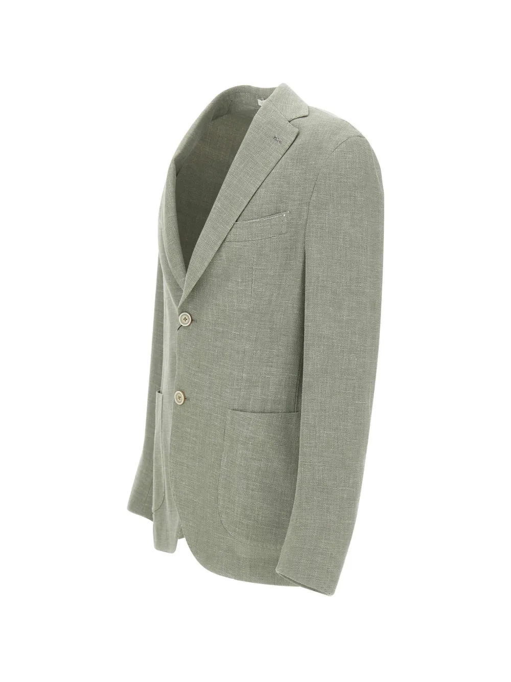 Eleventy Blazer met opgestikte zakken Groen
