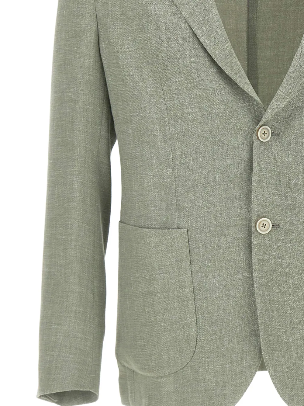 Eleventy Blazer met opgestikte zakken Groen