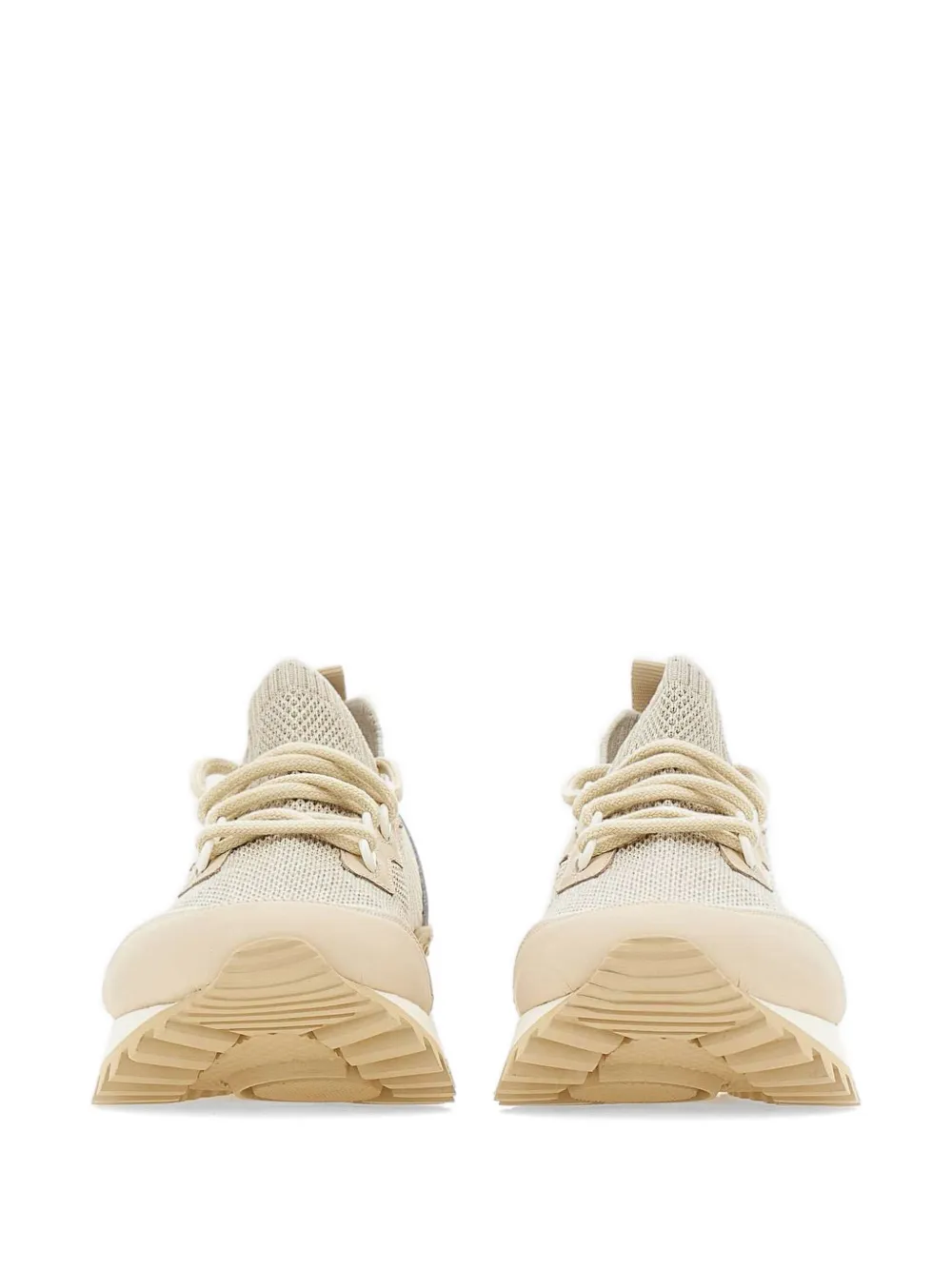 Eleventy lace-up sneakers Beige