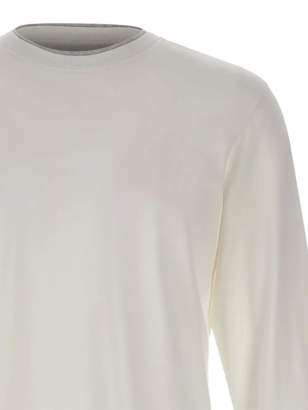 Eleventy Sweater met ronde hals Beige