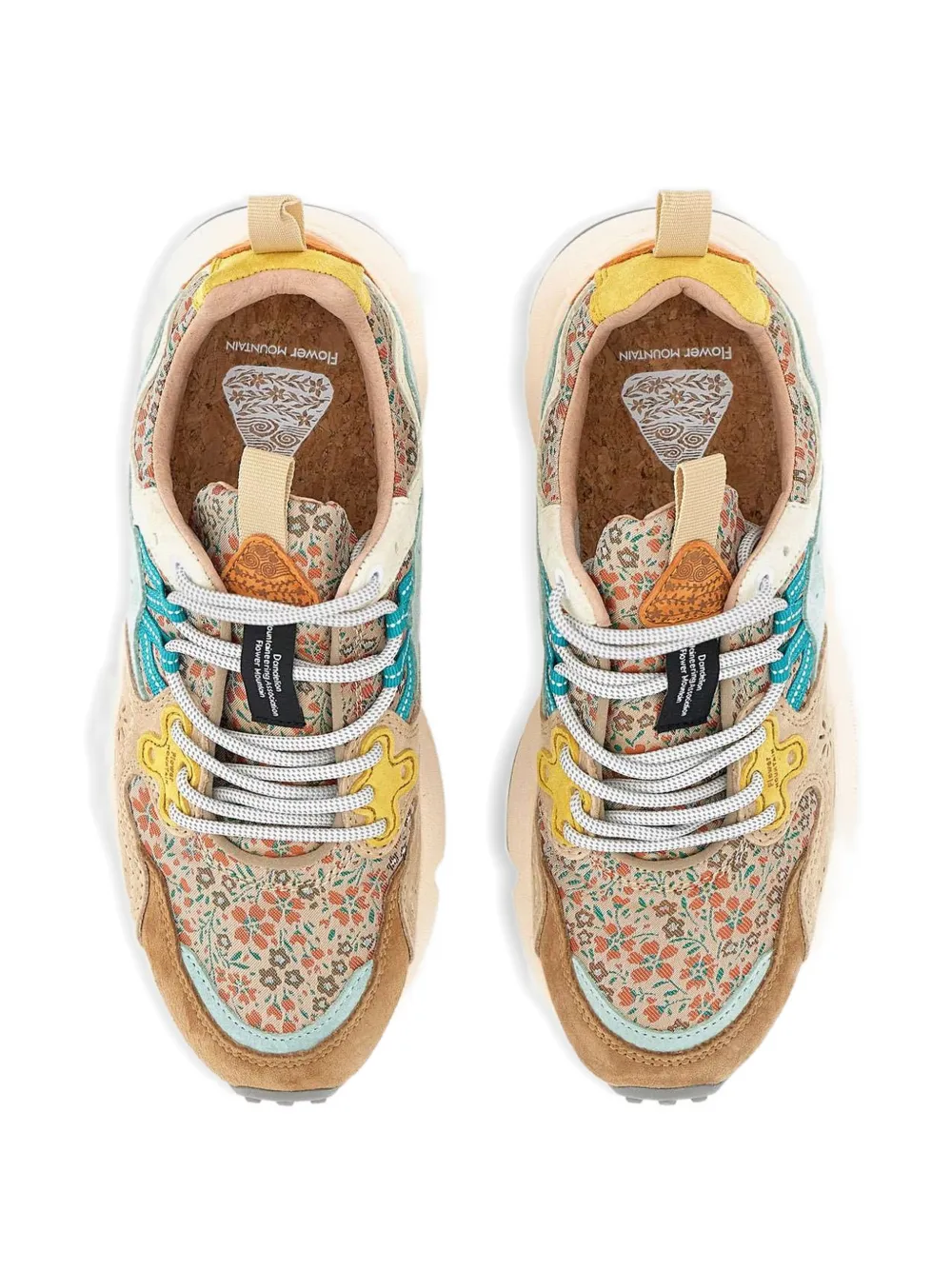 FLOWER MOUNTAIN Yamano 3 suede sneakers Bruin