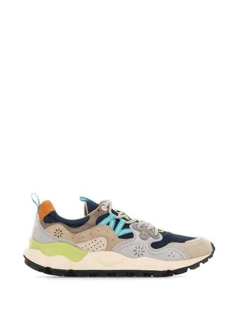 FLOWER MOUNTAIN Yamano3 suede-inserts sneakers