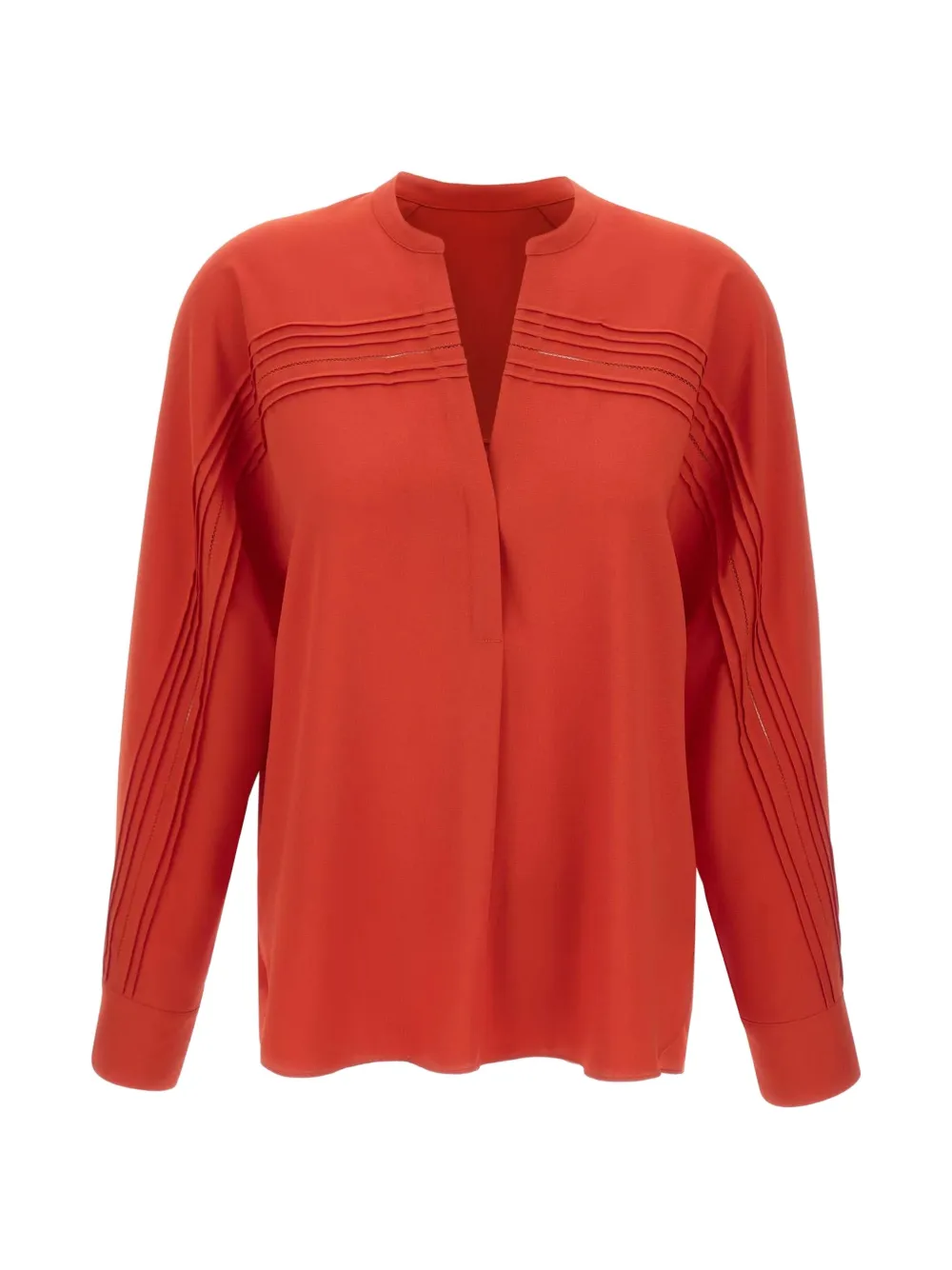 Vince long-sleeve blouse - Rosso